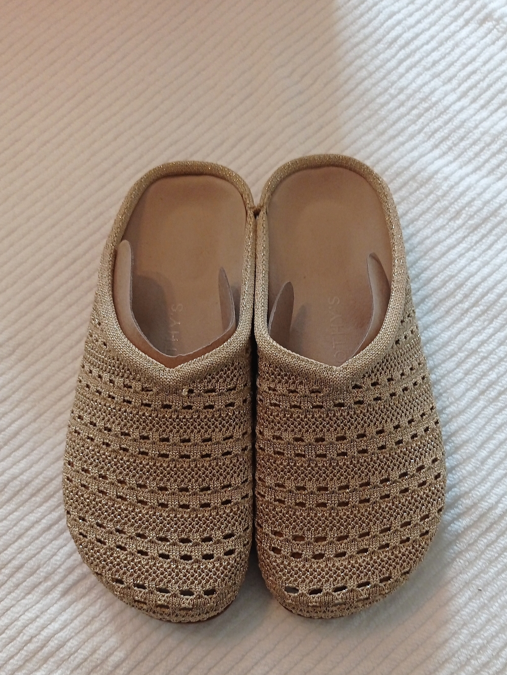 Rothy's Golden Crochet The Casual Clog